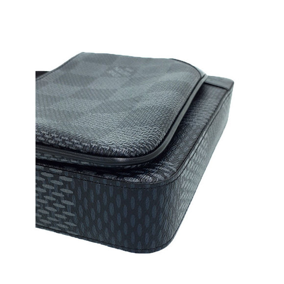Louis Vuitton Trio Messenger Damier Bag Shoulder Black Graphite Bag - Picture 7 of 8